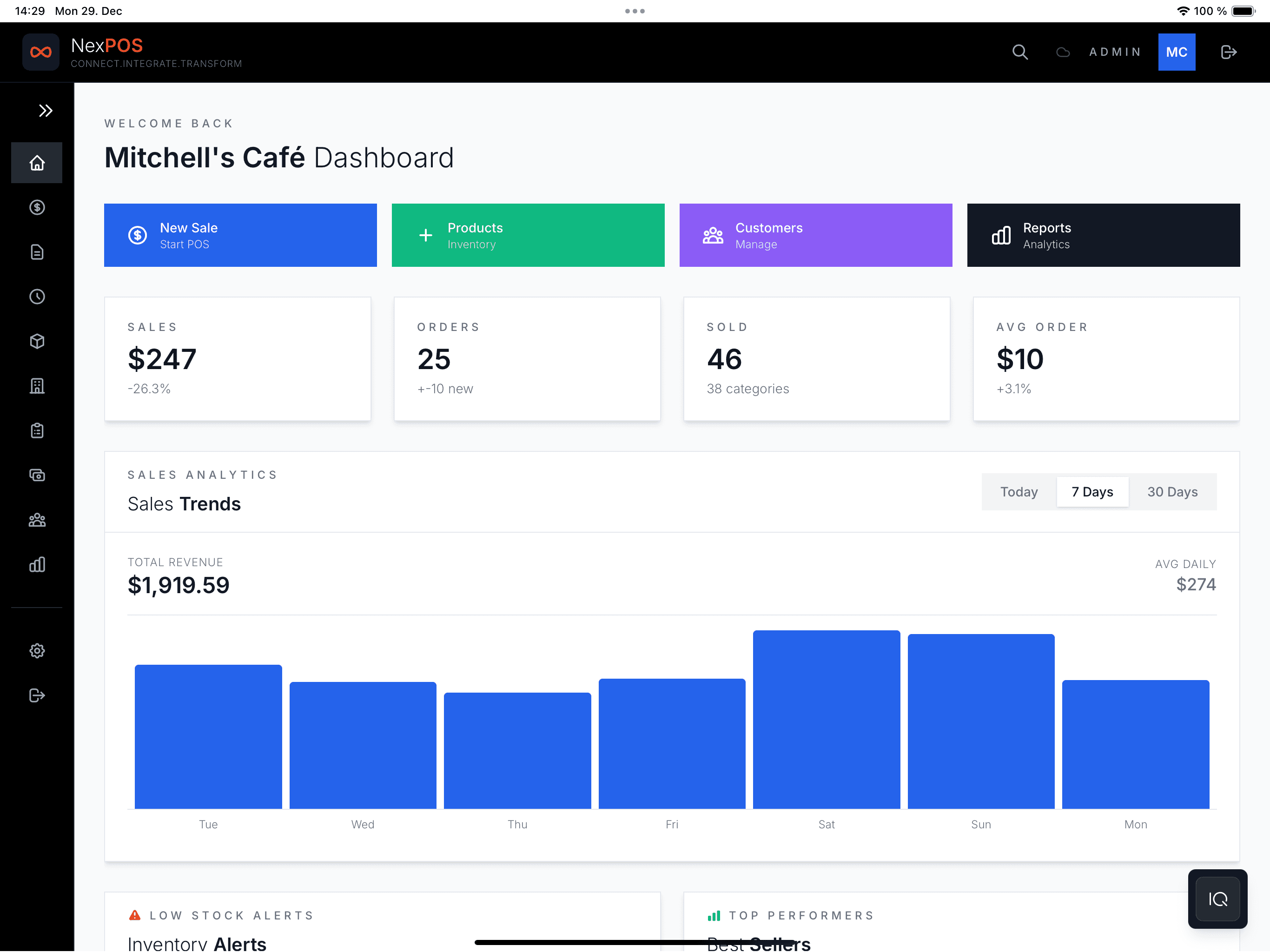 NexPOS vs Square — Why Pay $60/month When Free Works?
